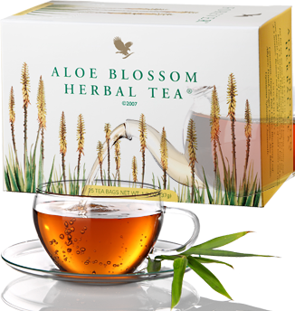 les bienfaits de l' Aloe blossom herbal tea